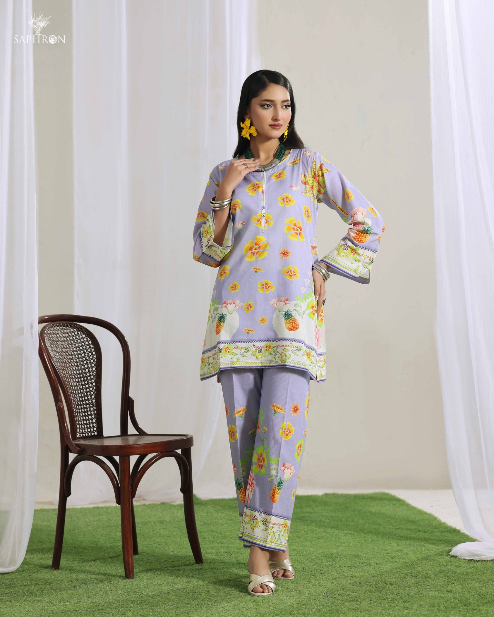 Lilac Bloom Co-Ord Set – Fit&Fabric_wear