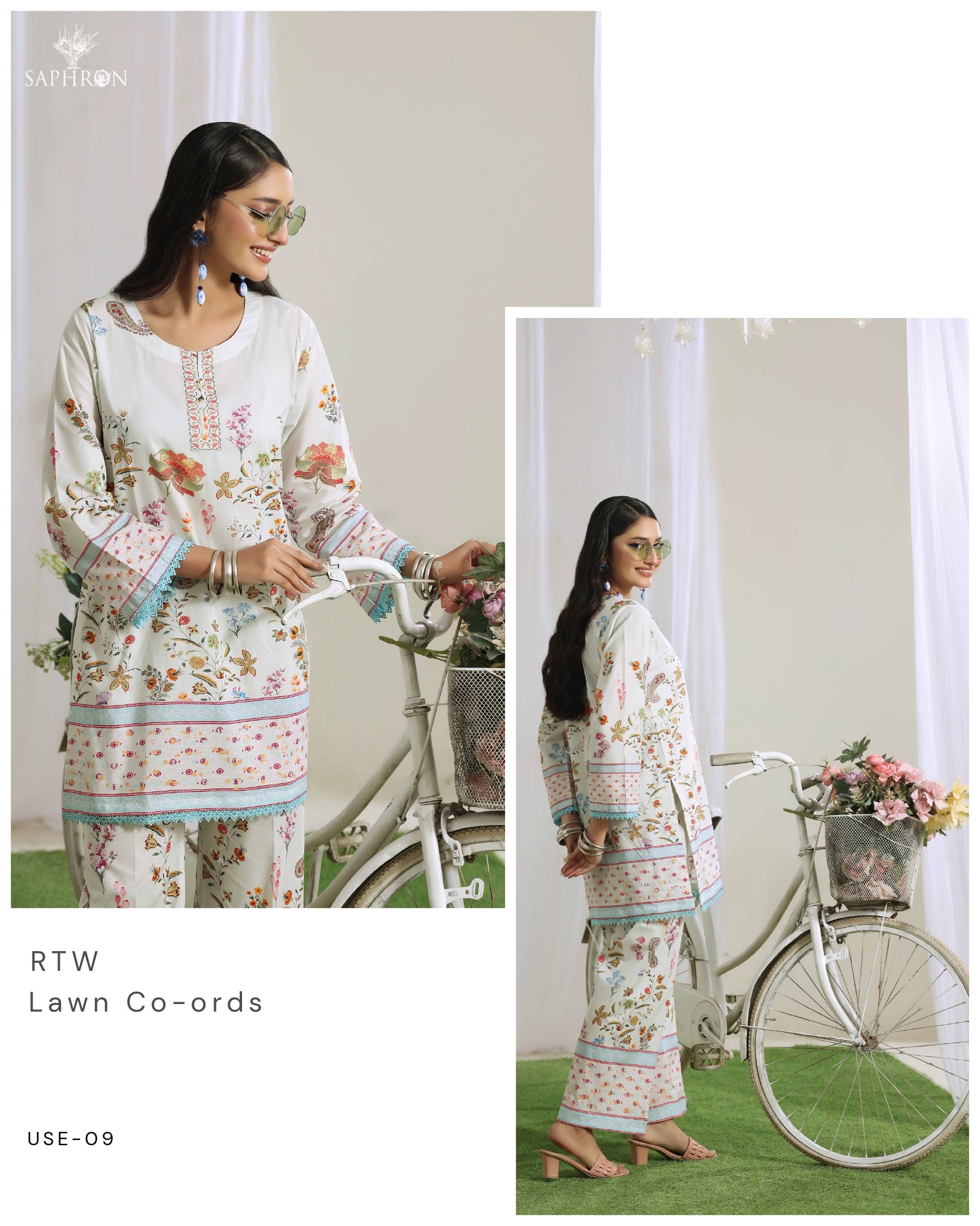 White Blossom Co-Ord Set – Fit&Fabric_wear