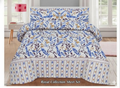 Petal Harmony – Floral King Size Bedsheet Set