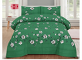 Verdant Grace – Green Floral Bedding Set