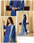 Azure Noor Embroidered Lawn 3-Piece Suit